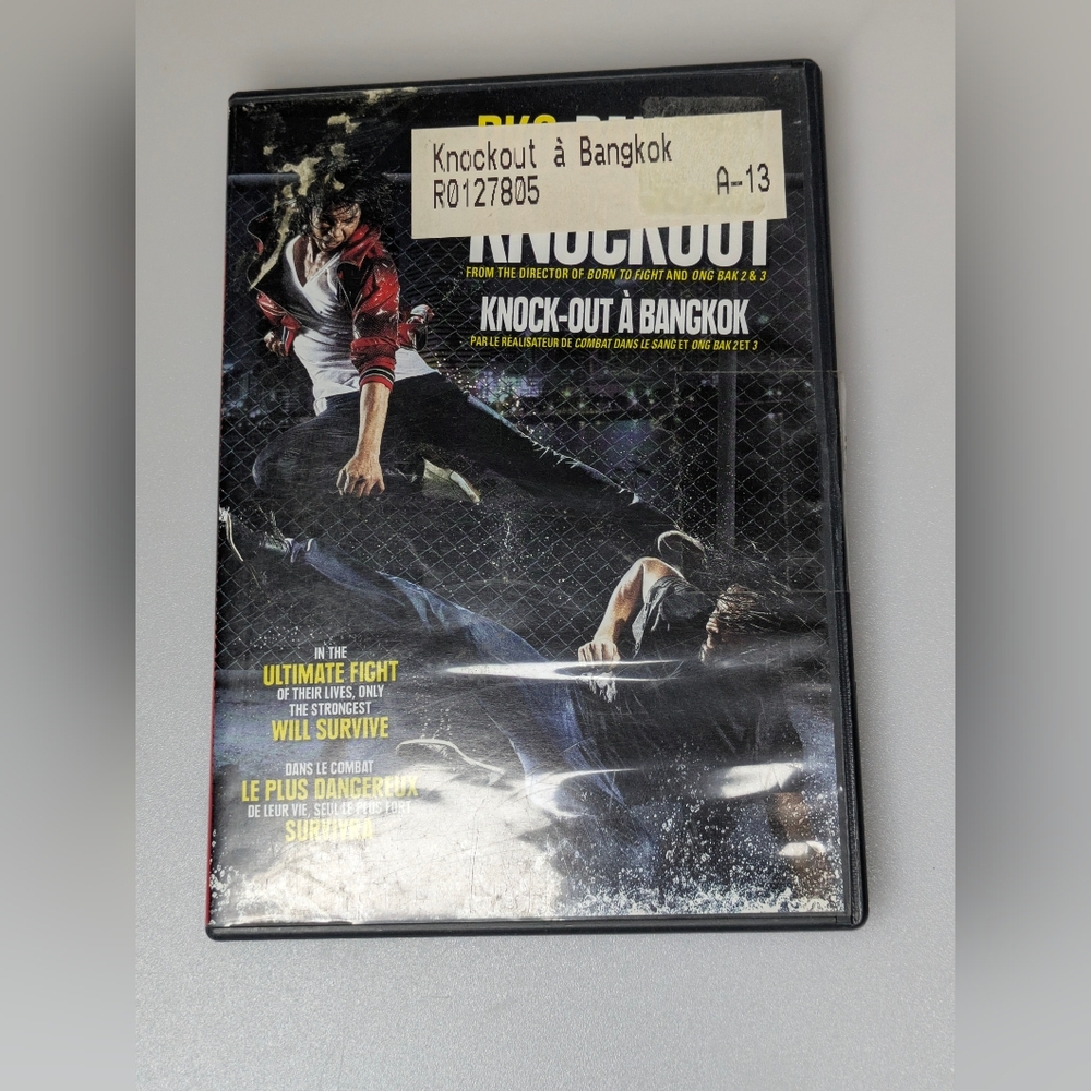 BKO: Bangkok Knockout / Knockout à Bangkok DVD VG condition